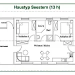 بيت للعطل Huus Spatz